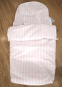 Saco de silla raya rosa 