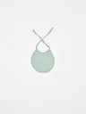 Babero newborn bambula aqua