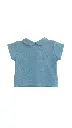 CAMISA BEBÉ MANGA CORTA AZUL TORMENTINO