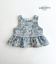 Blusa volante nomeolvides flores