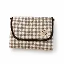 Cambiador de Paseo Impermeable - Vichy Gris