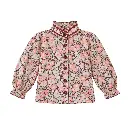 BLUSA CUELLO ALTO FLOR DE ZUCCA